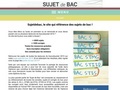 Sujets du BAC : annales et corrig�s 
