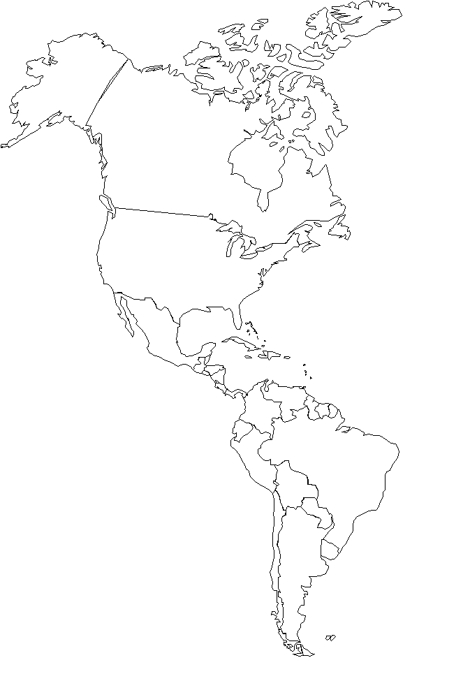 Fonds De Cartes Vides Pour Faire Des Croquis En Géographie